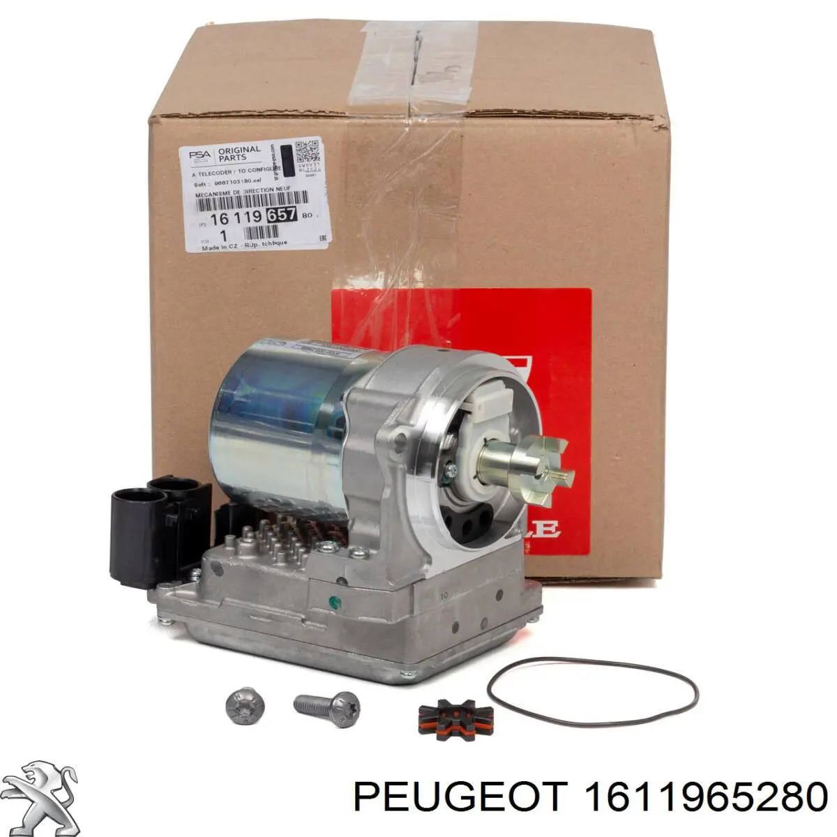 1611965280 Peugeot/Citroen електронний модуль рульової колонки