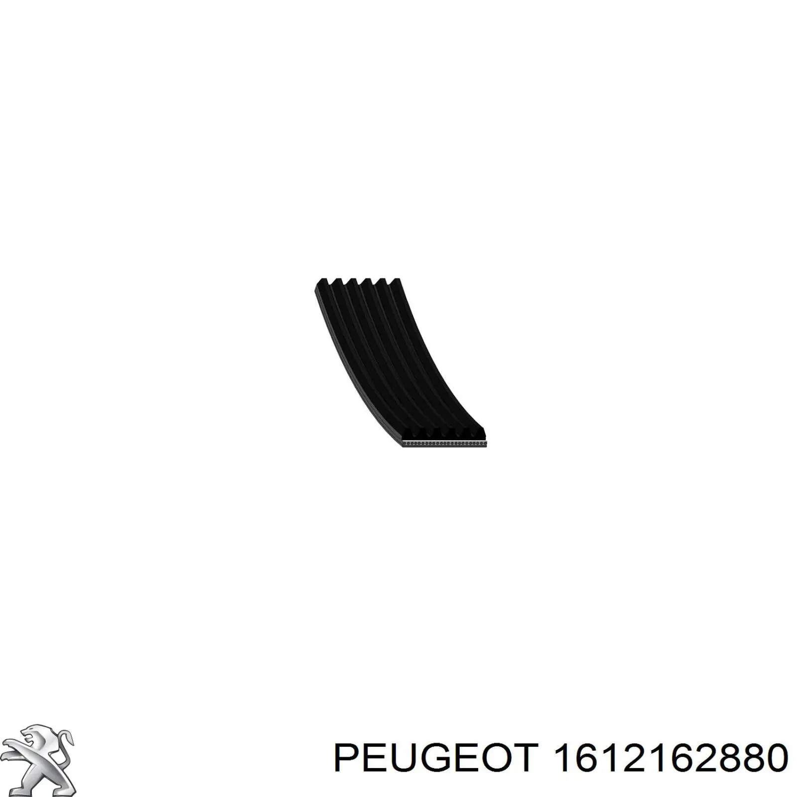 1612162880 Peugeot/Citroen ремінь приводний, агрегатів