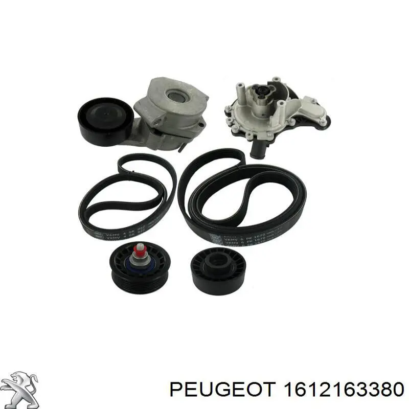 Клиновий ремінь Peugeot/Citroen 1612163380 ціна, від 6.07 USD