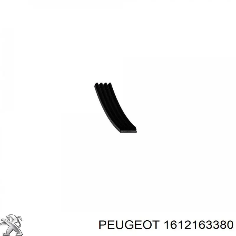 Купити 1612163380 Peugeot/Citroen Ремінь генератора