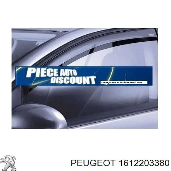 Купити 1612203380 Peugeot/Citroen Решітка переднього бампера, ліва