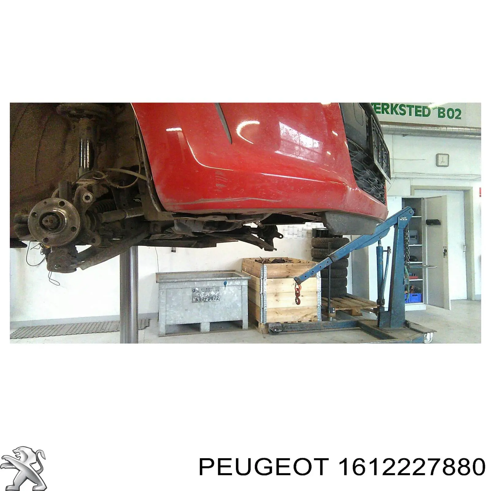 Купити 1612227880 Peugeot/Citroen Захисна решітка радіатора