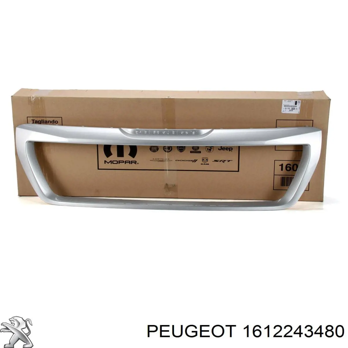 1612243480 Peugeot/Citroen Накладка решітки радіатора