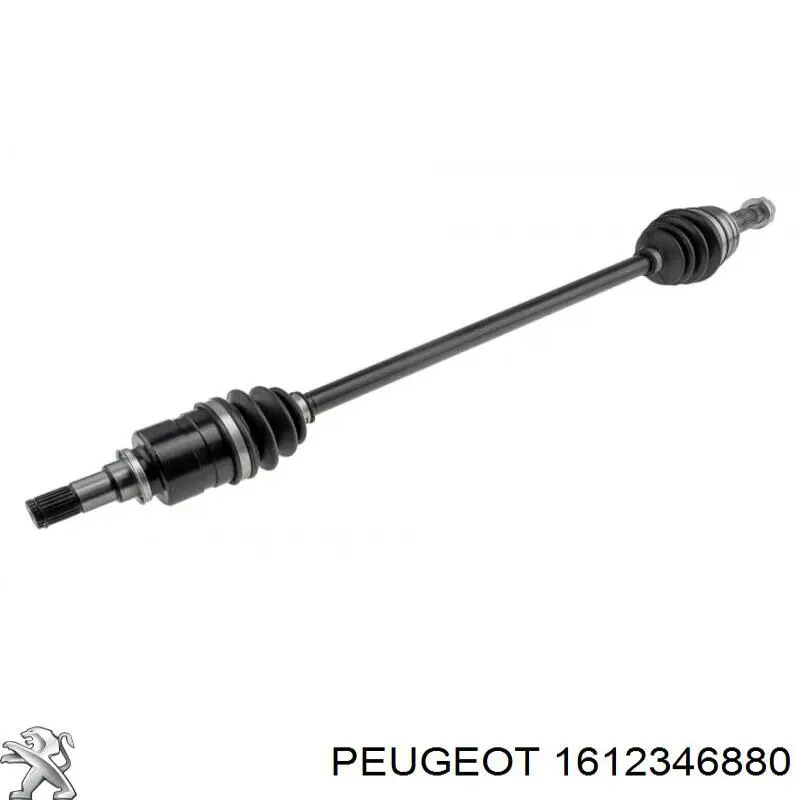 1612346880 Peugeot/Citroen Привід передній правий