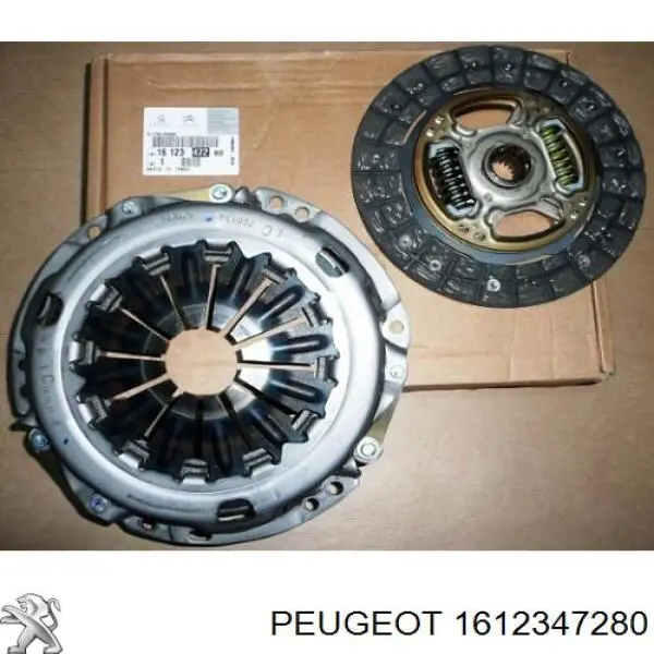 Купити 1612347280 Peugeot/Citroen Комплект зчеплення (диск, корзина, підшипник)
