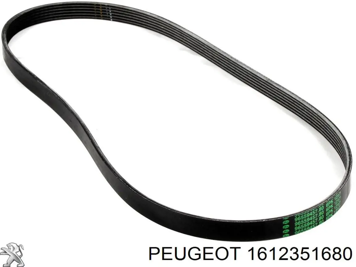 Купити 1612351680 Peugeot/Citroen Ремінь генератора