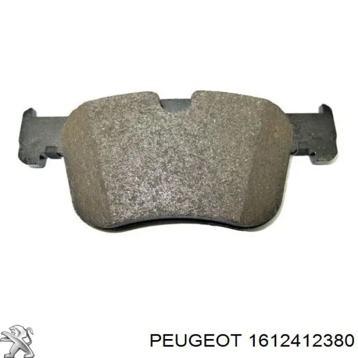 1612412380 Peugeot/Citroen Передні гальмівні колодки