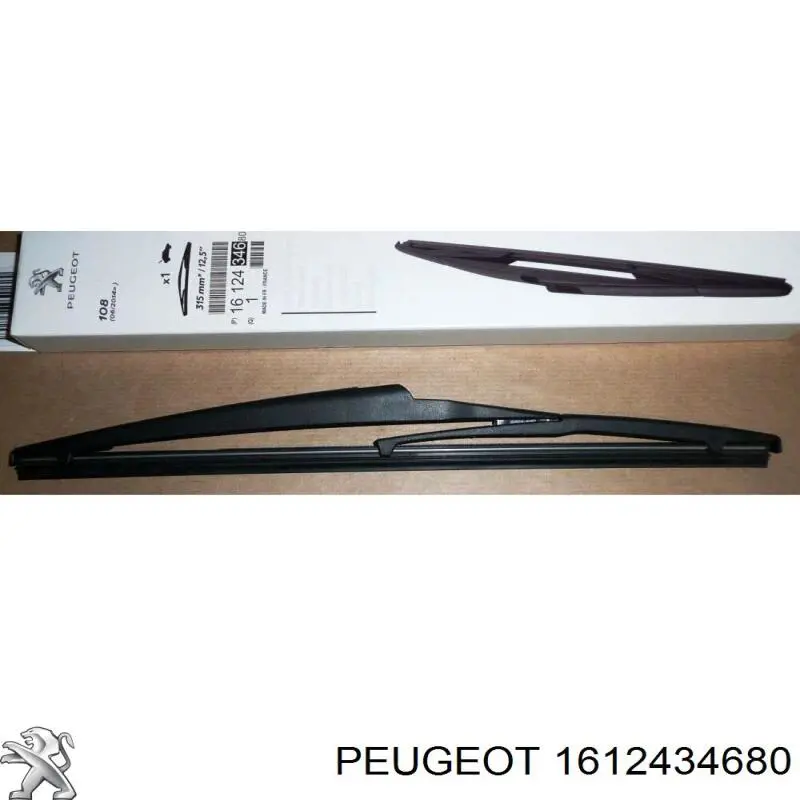 1612434680 Peugeot/Citroen щітка-двірник заднього скла