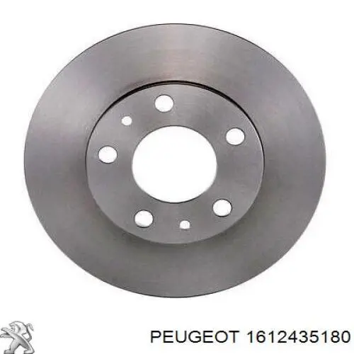 Диск переднього гальма Peugeot/Citroen 1612435180 ціна, від 60.26 USD