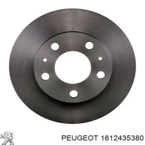 1612435380 Peugeot/Citroen диск гальмівний передній