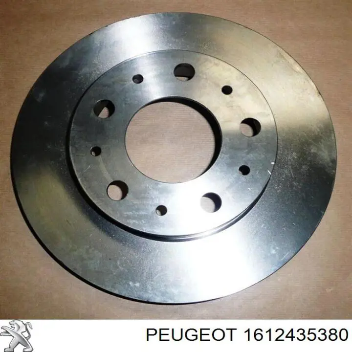 Гальмівні диски передні 1612435380 Peugeot/Citroen