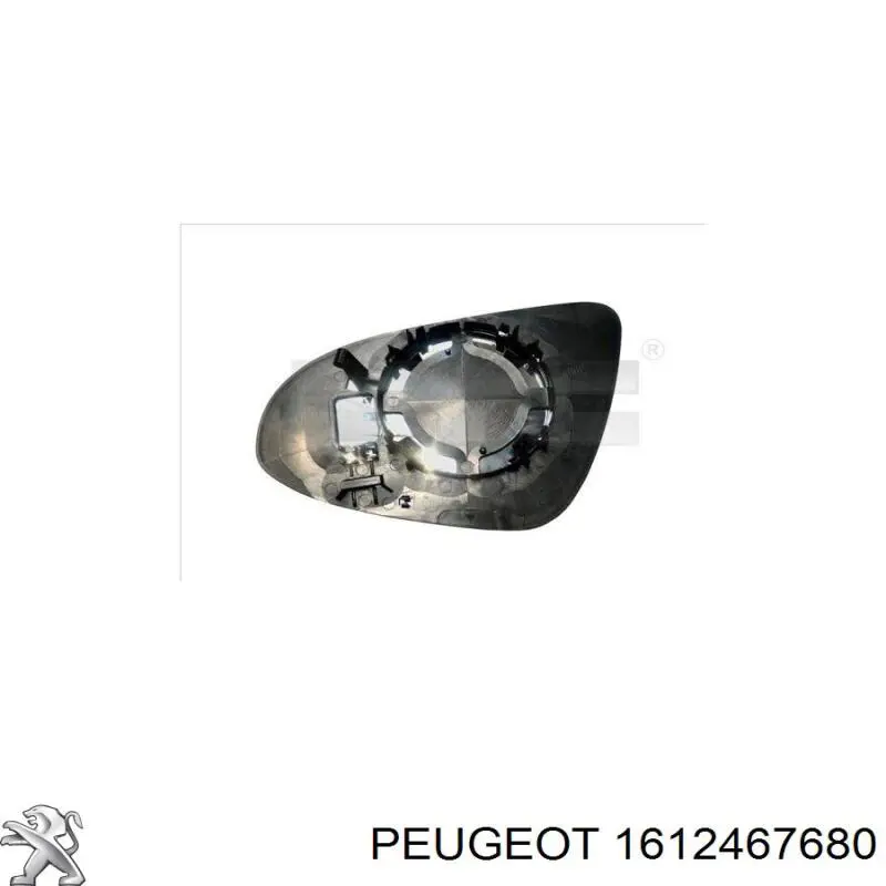 1612467680 Peugeot/Citroen Дзеркальний елемент правий