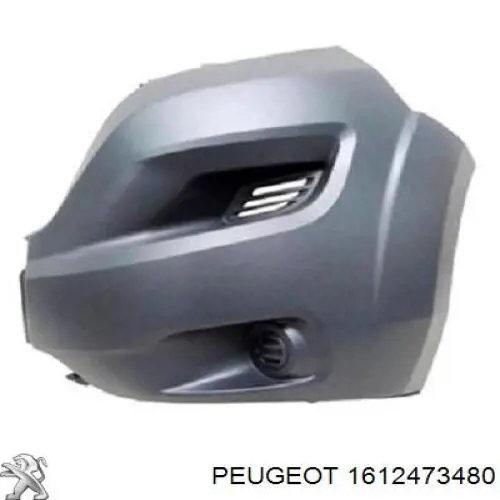 Бампер передній ікло ліве Peugeot/Citroen 1612473480 ціна, від 40.96 USD