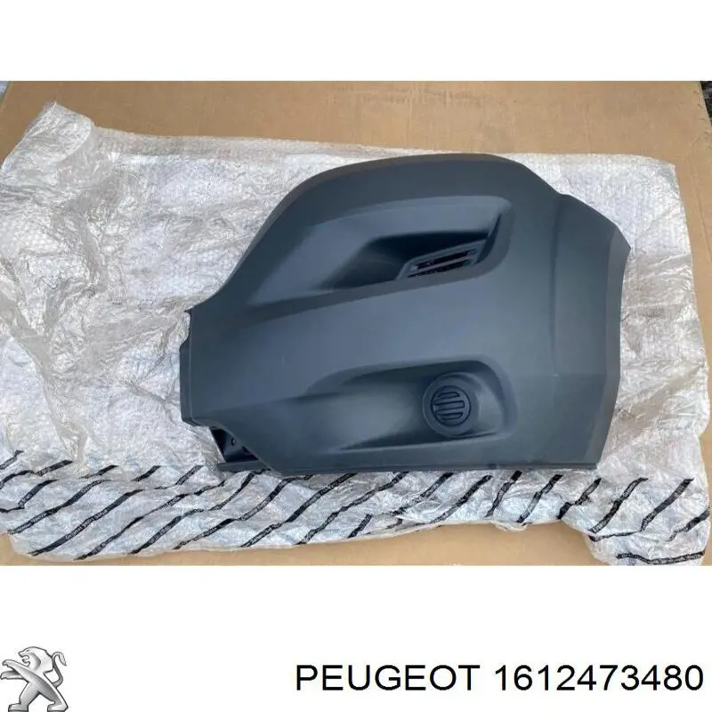 1612473480 Peugeot/Citroen бампер передній, ліва частина