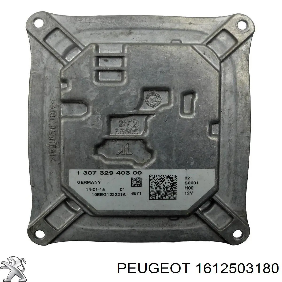 1612503180 Peugeot/Citroen Блок упавленія автосвітла