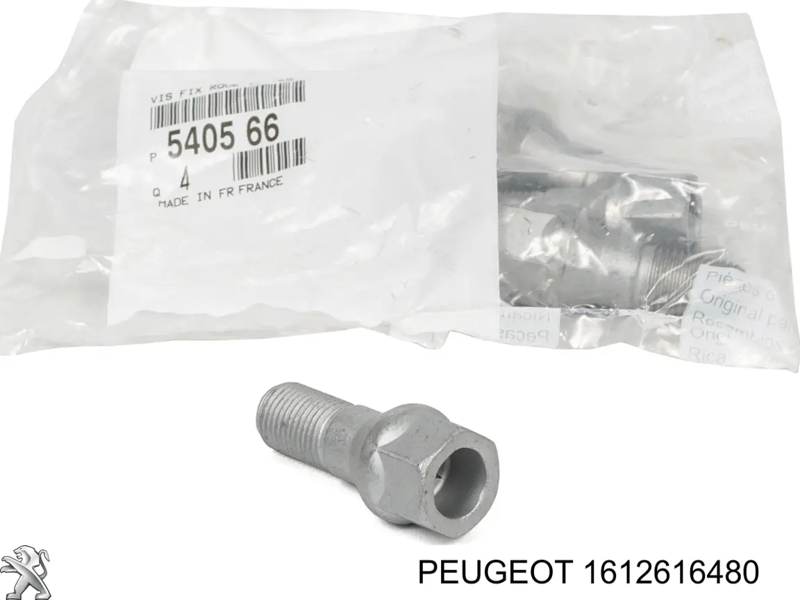 Колісний болт Peugeot/Citroen 1612616480 ціна, від 44.30 USD