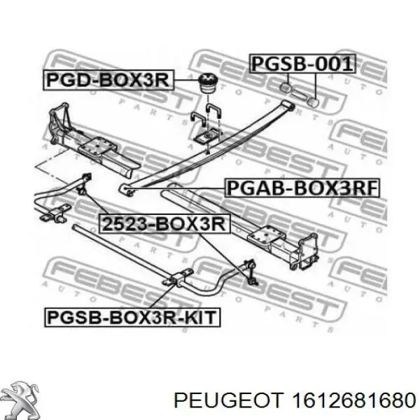  1612681680 Peugeot/Citroen