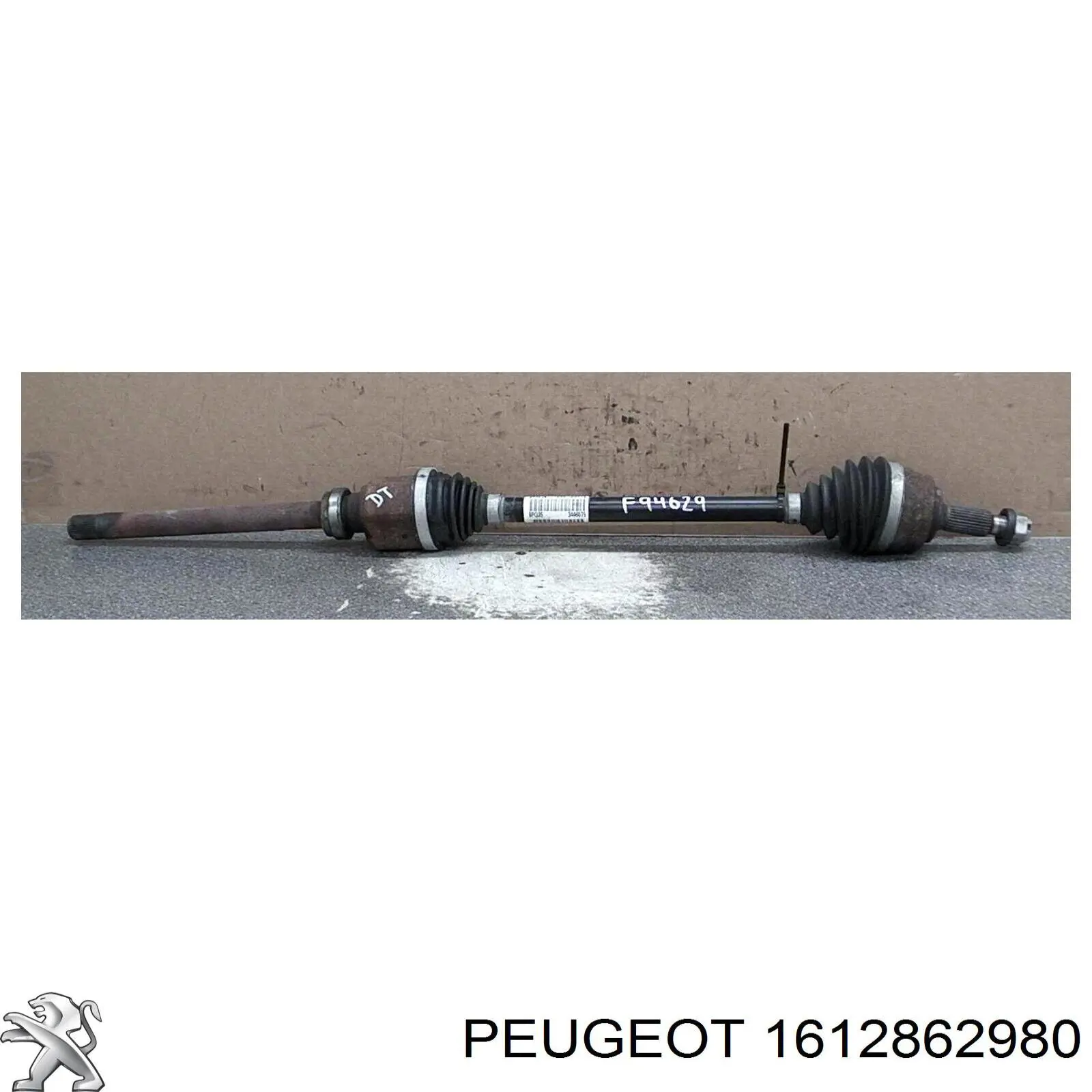 9815636280 Peugeot/Citroen Привід передній правий