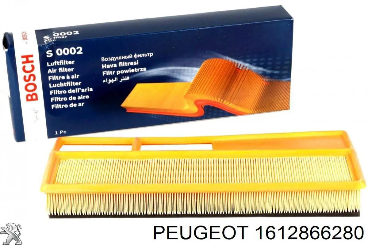 Повітряний фільтр 1612866280 Peugeot/Citroen