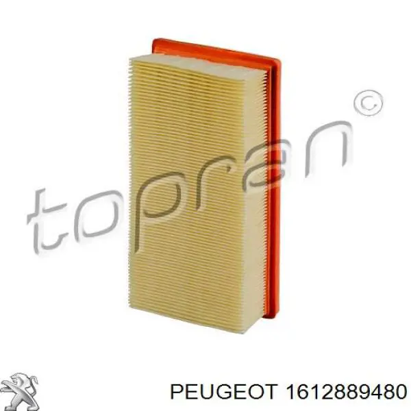 Елемент повітряного фільтра Peugeot/Citroen 1612889480 ціна, від 7.92 USD