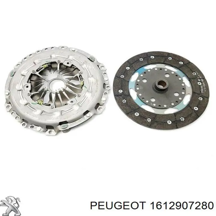1612907280 Peugeot/Citroen Зчеплення в зборі