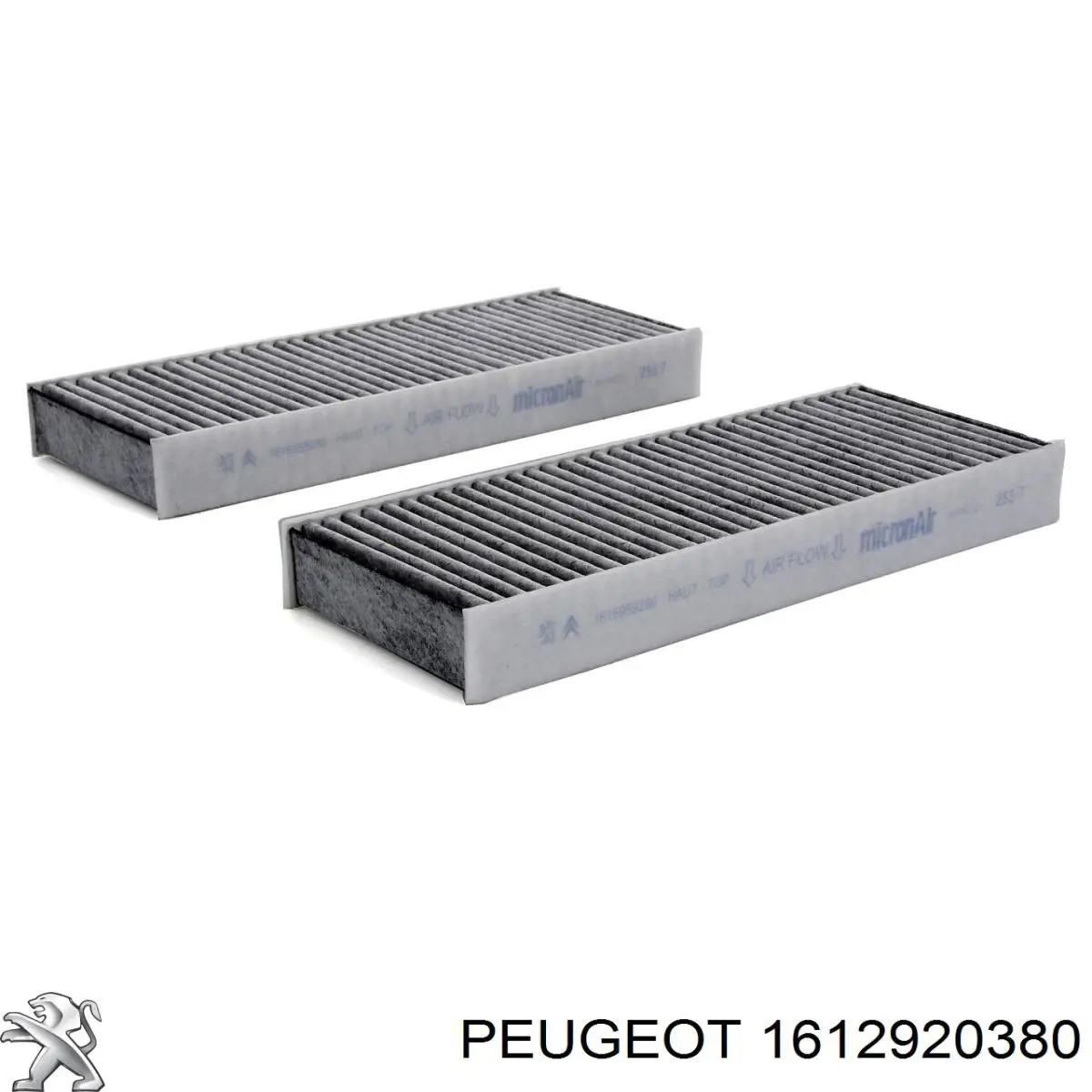 Купити 1612920380 Peugeot/Citroen Фільтр салону вугільний