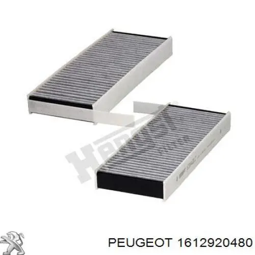 Фільтр повітряний обігрівача Peugeot/Citroen 1612920480 ціна, від 16.79 USD