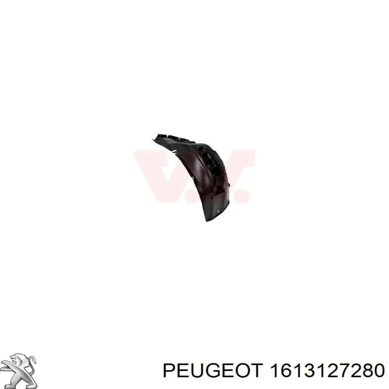 1613127280 Peugeot/Citroen Підкрилок переднього крила, правий передній