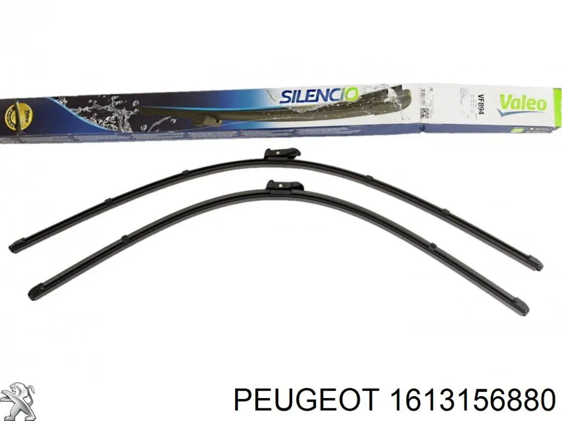 Купити 1607219280 Peugeot/Citroen Щітка-двірник лобового скла, водійська