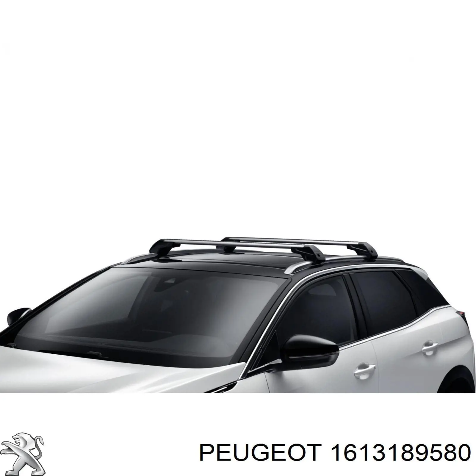 1613189580 Peugeot/Citroen Рейлінг даху, комплект