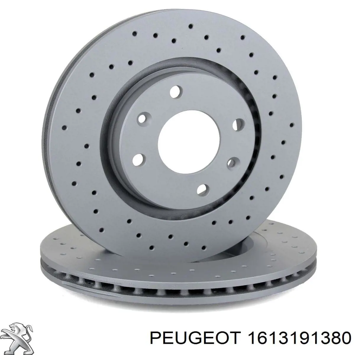 Гальмівні диски передні 1613191380 Peugeot/Citroen