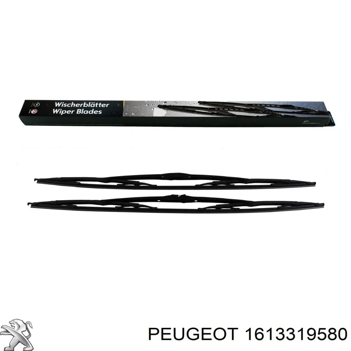 1613319580 Peugeot/Citroen Щітка двірника ліва