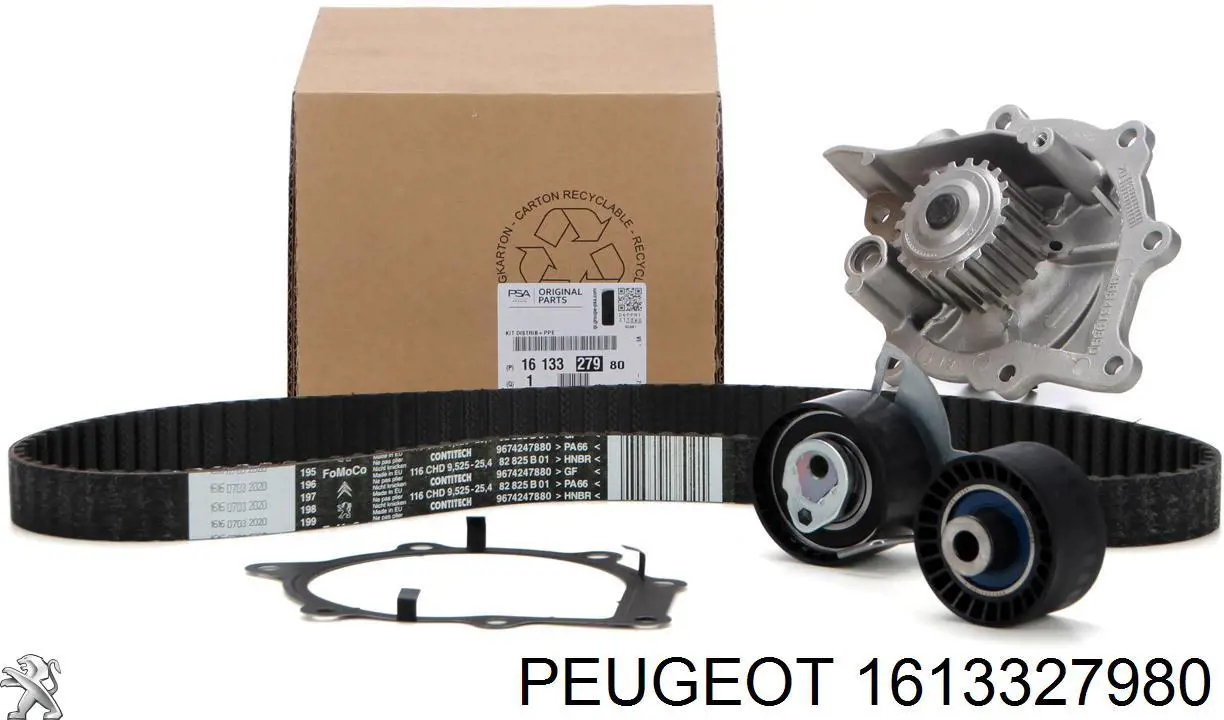 Купити 1613327980 Peugeot/Citroen ГРМ ремень