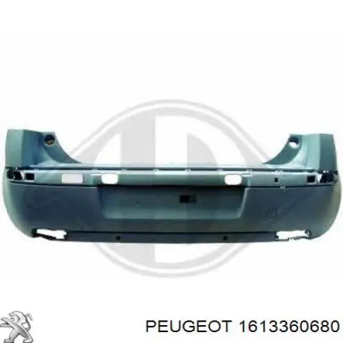 Кожух бампера заднього 4max 5506000537955Q ціна, від 285.07 USD