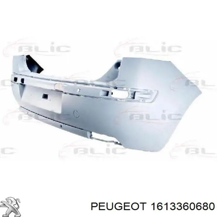 Кожух бампера заднього Peugeot/Citroen 1613360680 ціна, від 252.74 USD