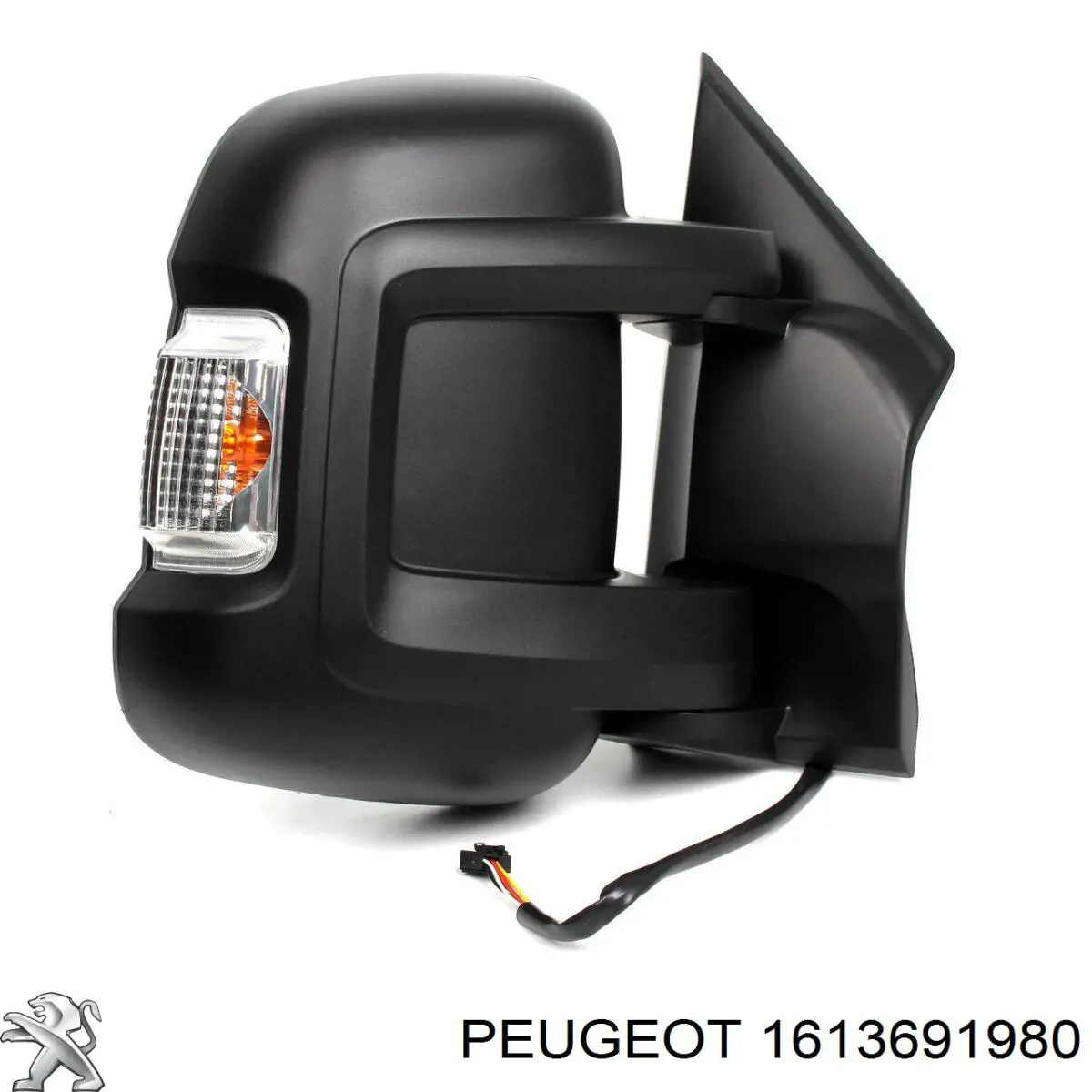1613691980 Peugeot/Citroen дзеркало заднього виду, праве