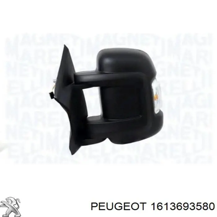 Ліве бокове дзеркало 1636941580 Peugeot/Citroen