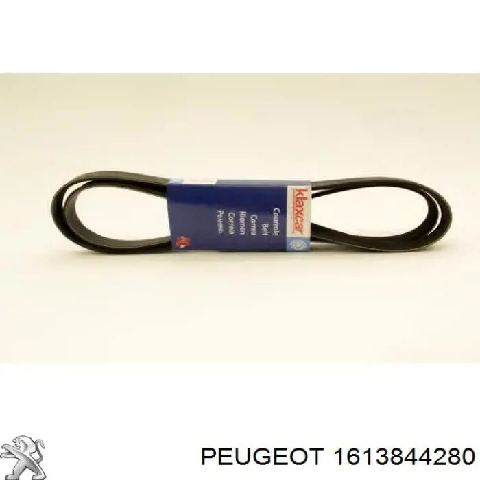 1613844280 Peugeot/Citroen Ремінь приводний, агрегатів, комплект