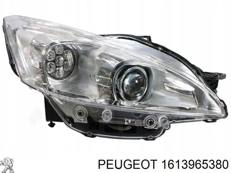 1613965380 Peugeot/Citroen Фара передня права