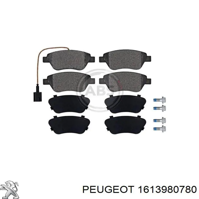 1613980780 Peugeot/Citroen Опора амортизатора переднього лівого