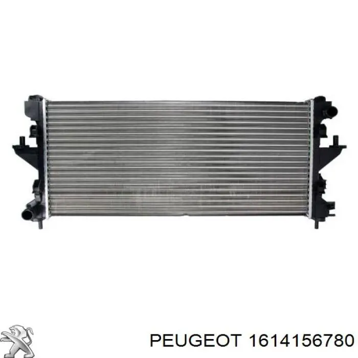 1614156780 Peugeot/Citroen Радіатор охолодження двигуна