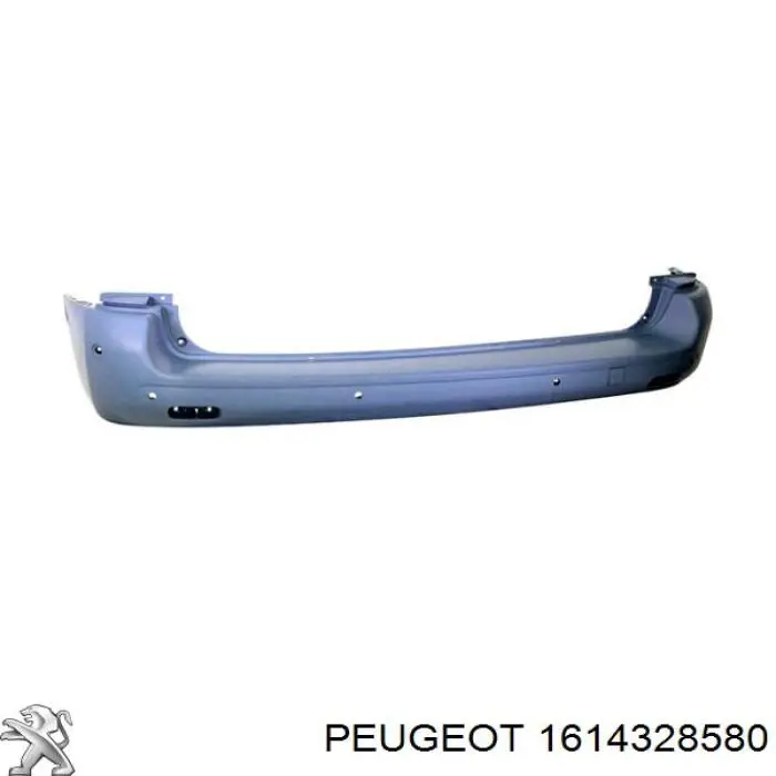 Купити 1614328580 Peugeot/Citroen Задній бампер