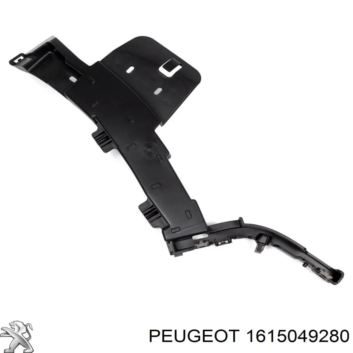 1615049280 Peugeot/Citroen Лівий кронштейн переднього бампера