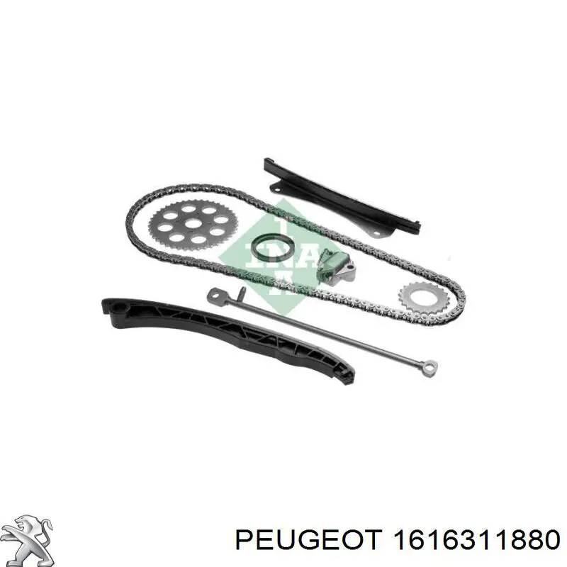 1616311880 Peugeot/Citroen ланцюг грм, комплект