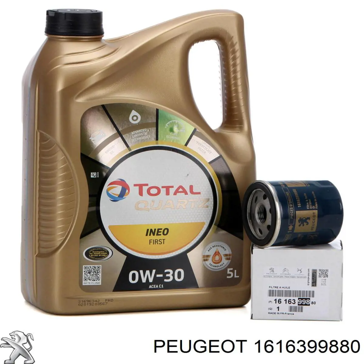 Масляний фільтр двигуна Peugeot/Citroen 1616399880 ціна, від 3.95 USD