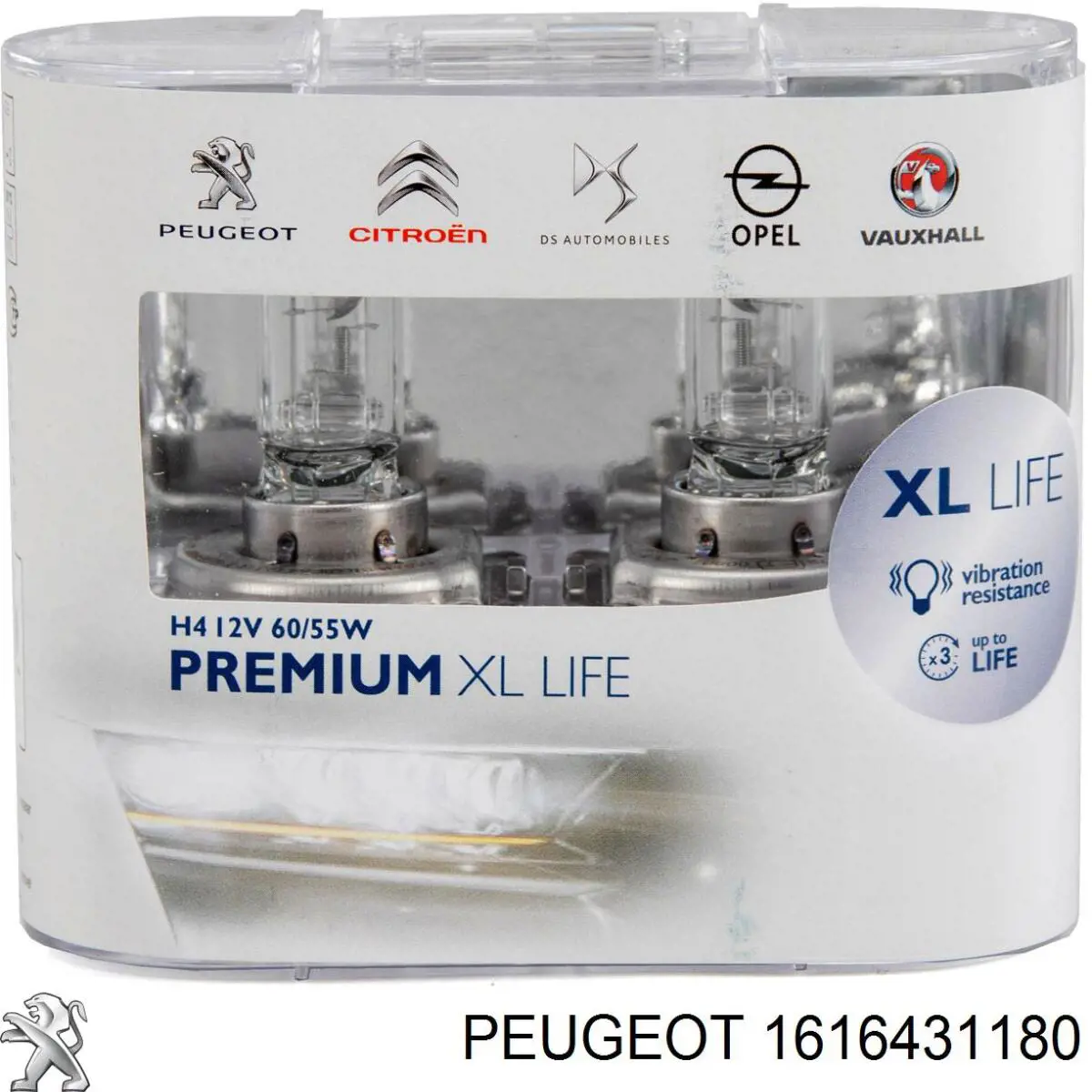 Лампочка галогенна 1616431180 Peugeot/Citroen
