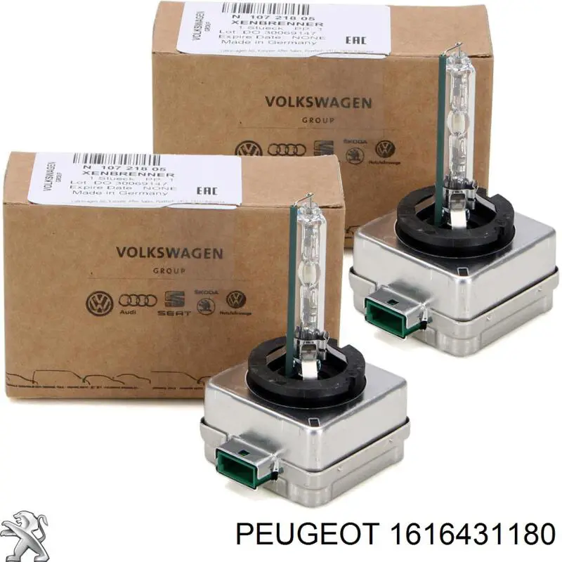Купити 1616431180 Peugeot/Citroen Лампочка галогенна