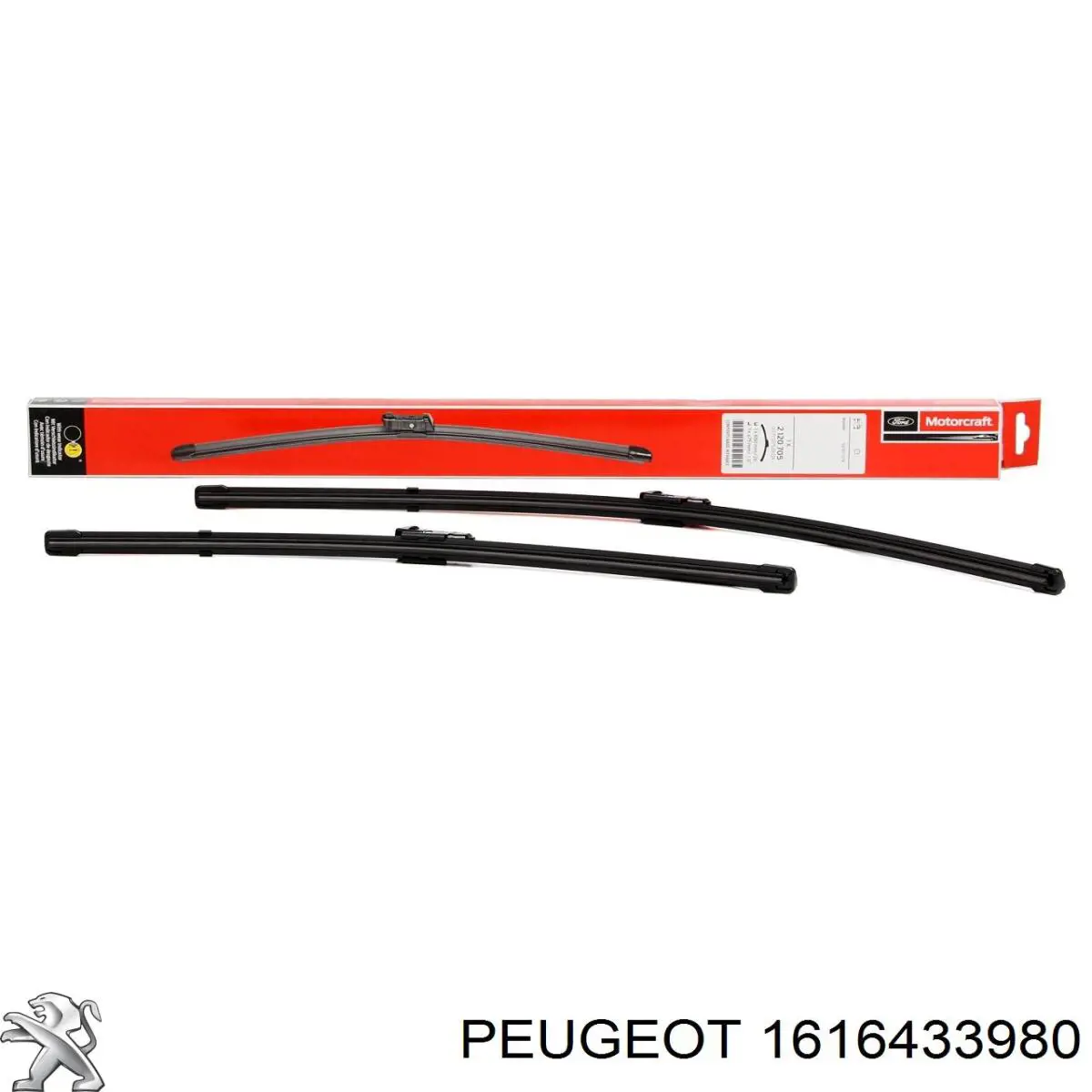 Щітка склоочисника заднього скла Peugeot/Citroen 1616433980 ціна, від 7.56 USD