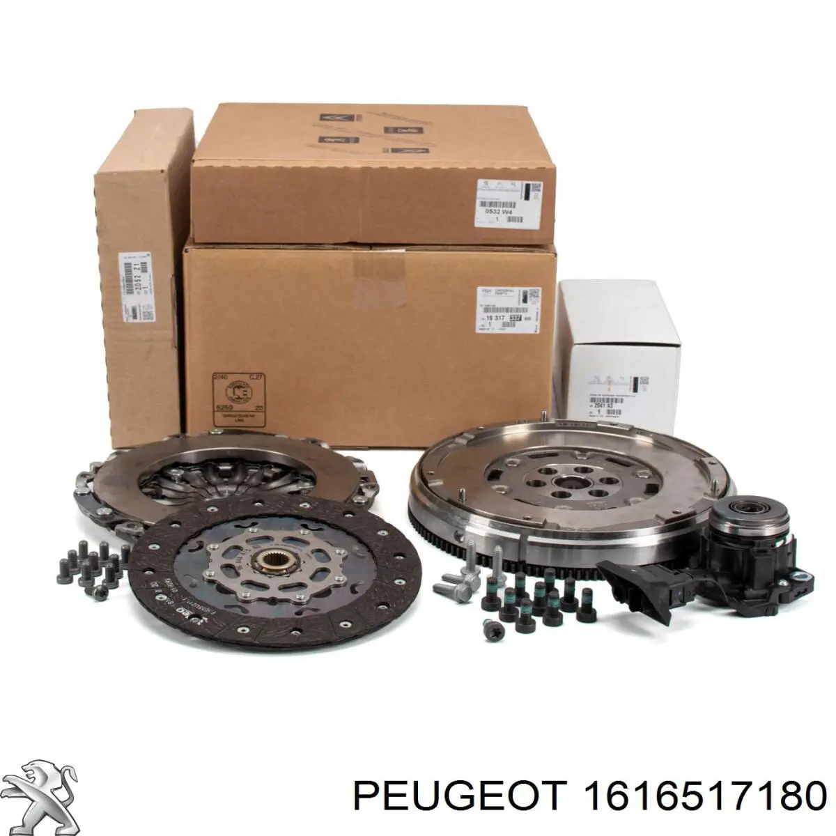 1616517180 Peugeot/Citroen Зчеплення в зборі