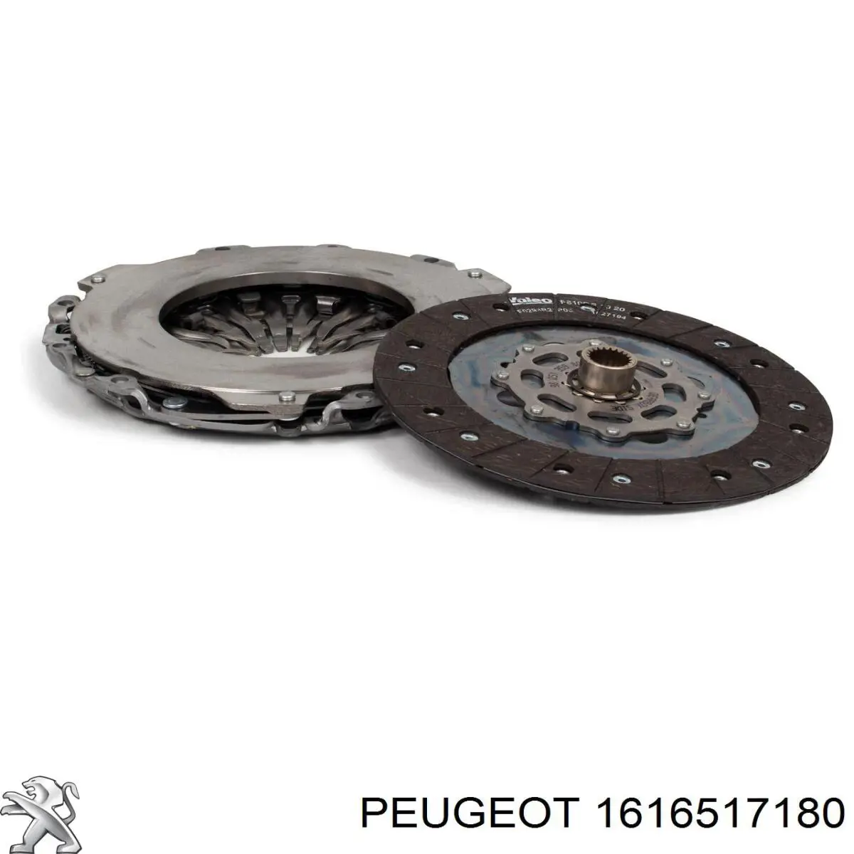 1616517180 Peugeot/Citroen комплект зчеплення (3 частини)